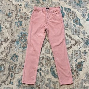 Citizens of Humanity Pink Corduroy Olivia Pants